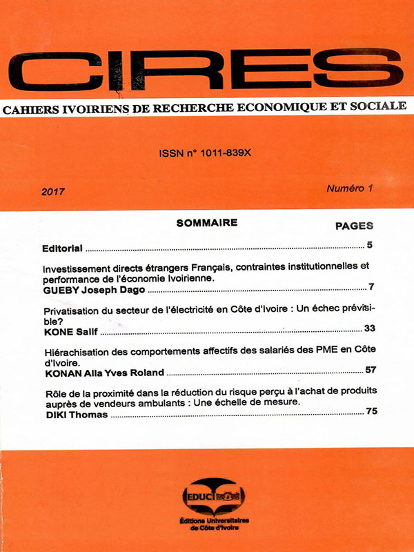 Couverture revue Vol.1