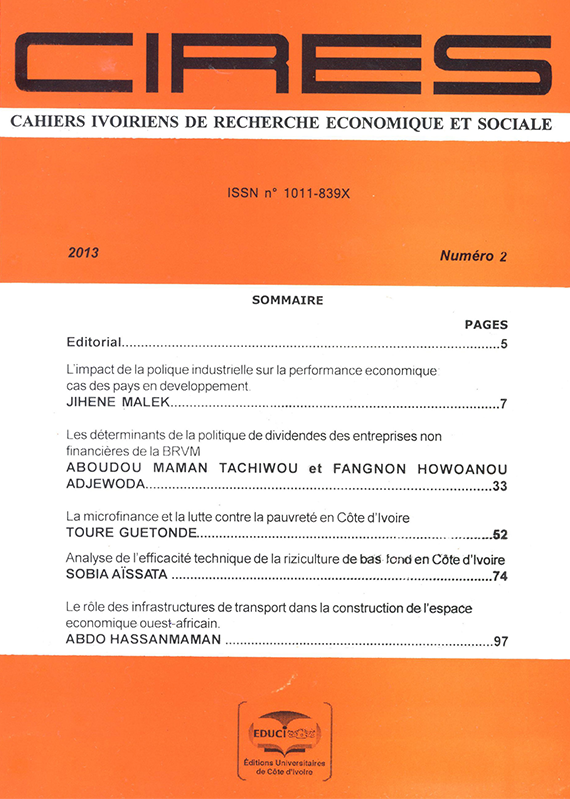 Couverture revue Vol.2